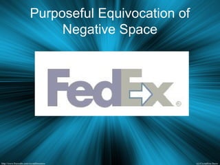 Purposeful Equivocation of
Negative Space
 