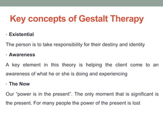 Gestalt therapy 1 | PPT