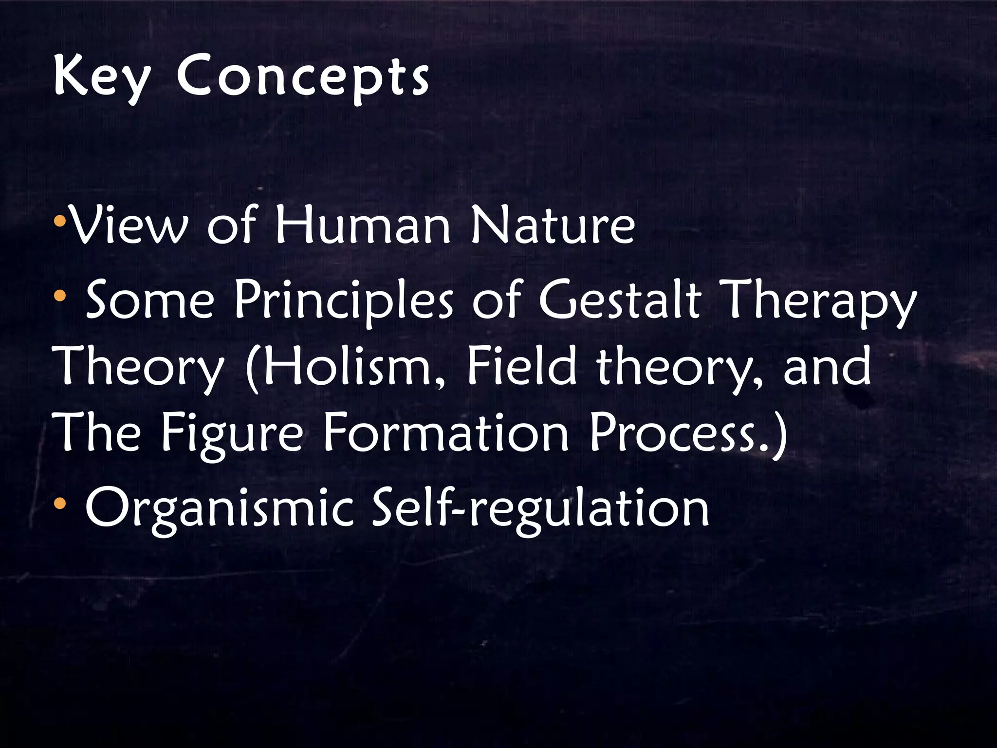 Gestalt Therapy | PPT