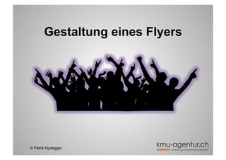 Gestaltung eines Flyers | PPT