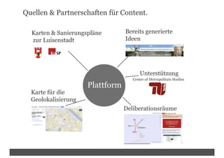Quellen & Partnerschaften für Content.
 