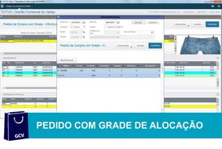 SOFTWARE DE GESTÃO
PEDIDO COM GRADE DE ALOCAÇÃO
 