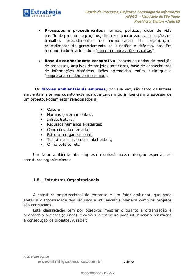 Curso de gestao de projetos sp