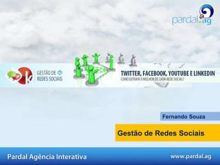 Gestão de Redes Sociais Fernando Souza 