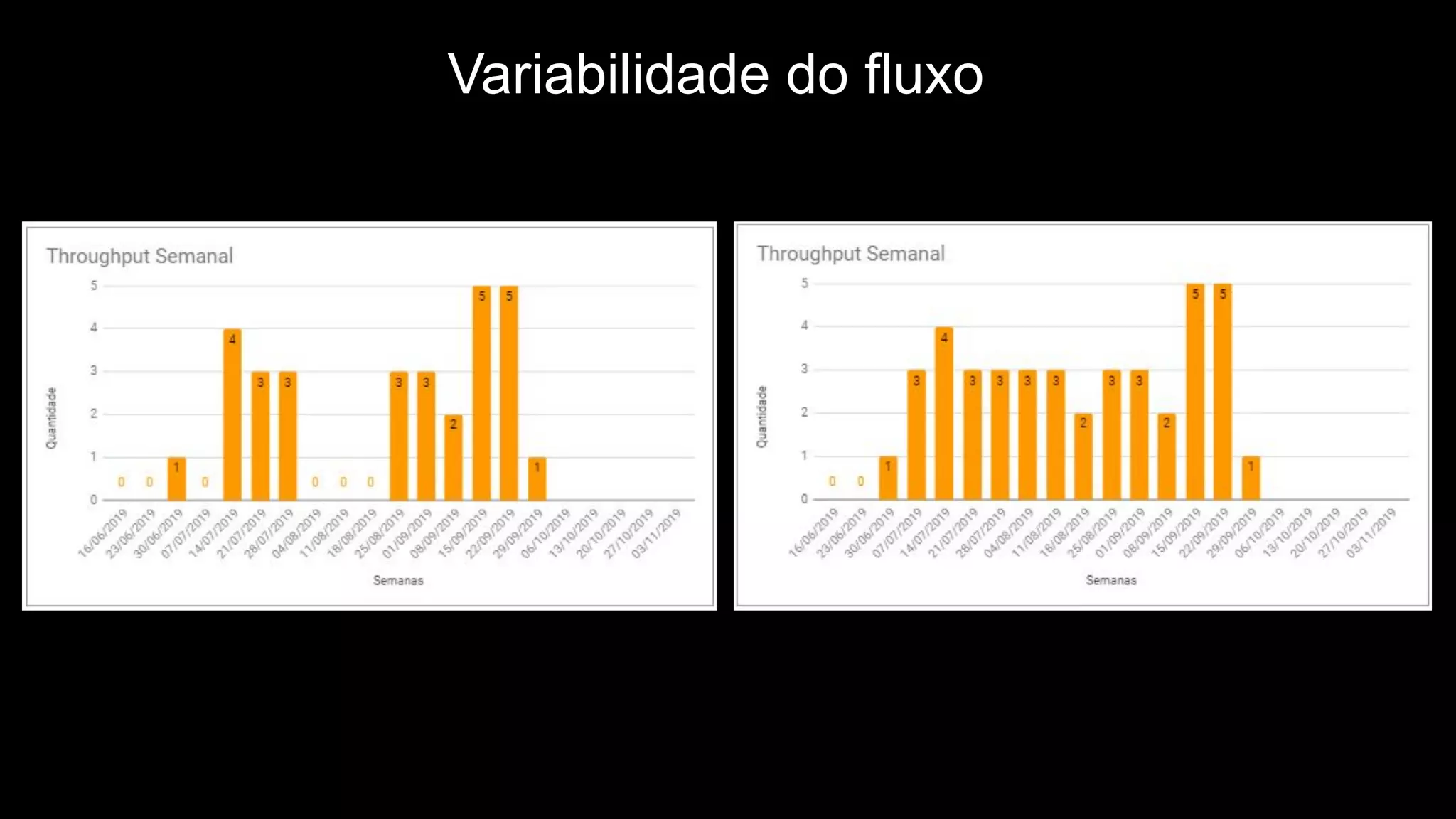 Variabilidade do fluxo
 