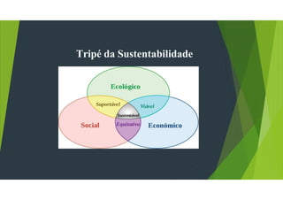 Tripé da Sustentabilidade
 