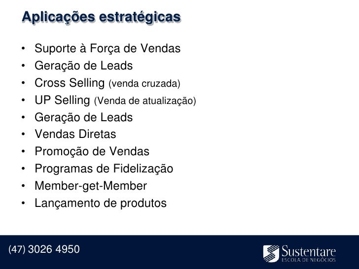 Gestão de Clientes e Relacionamento - Prof. José Henrique 