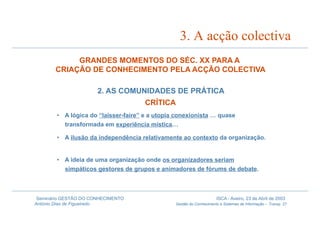 Gestão do Conhecimento e Sistemas de Informação