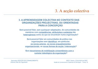 Gestão do Conhecimento e Sistemas de Informação