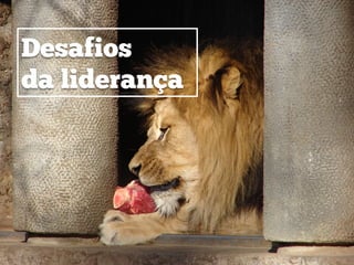 Desafios
da liderança
 