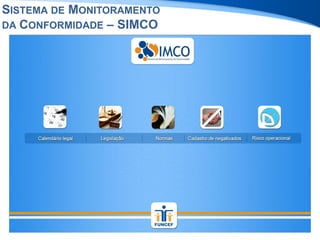 SISTEMA DE MONITORAMENTO
DA CONFORMIDADE – SIMCO
 