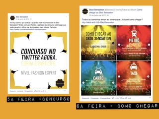 5a feira -concurso
6a feira - como chegar
 