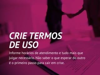 Gestão de Crises em Mídias Sociais