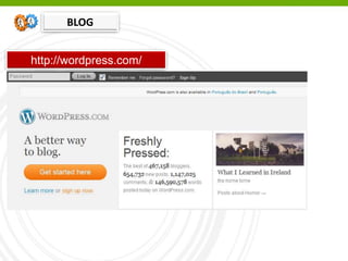 http://wordpress.com/
BLOG
 