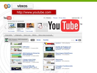http://www.youtube.com
VÍDEOS
 