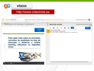 http://www.videonote.es
VÍDEOS
 