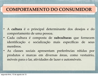 REDES SOCIAIS

•

População Massiva!

!
•

Alcance e Velocidade!

!
•

Núcleos de Consumo!

!
•

Compartilhamento positivo e
negativo!

!
•

Páginas intitucionais X one to
one!

 