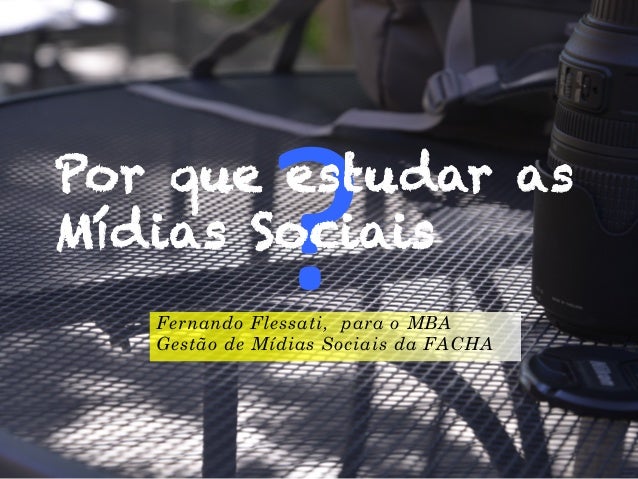 Curso de midias sociais