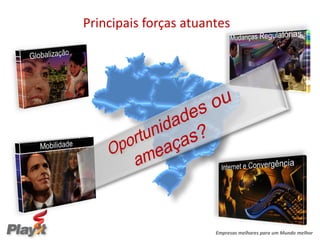 Principais forças atuantes




                       Empresas melhores para um Mundo melhor
 