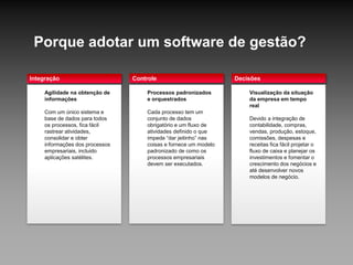 Situação do Mercado de Soluções
(FGV, 2014)
 