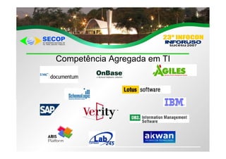 Gestão, Informação e Conhecimento Corporativo