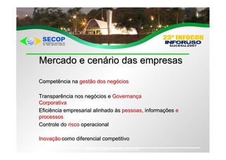Gestão, Informação e Conhecimento Corporativo