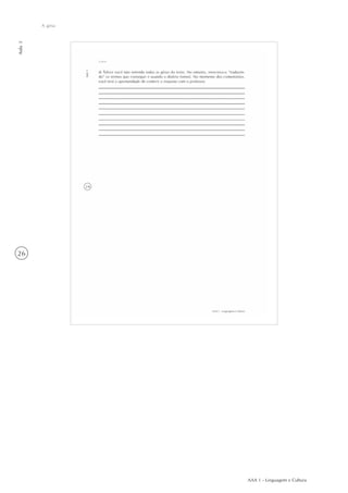 AAA 1 - Linguagem e Cultura
26
A gíria
Aula3
 