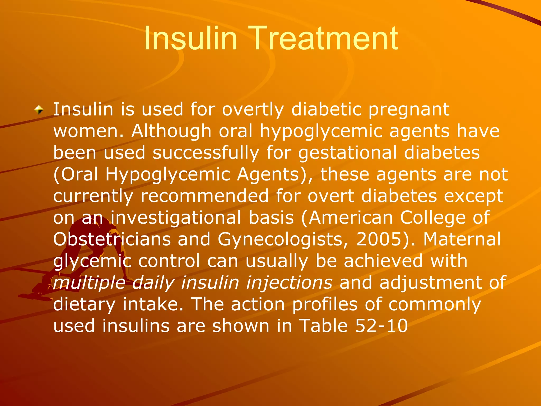Insulin Treatment For Gestational Diabetes