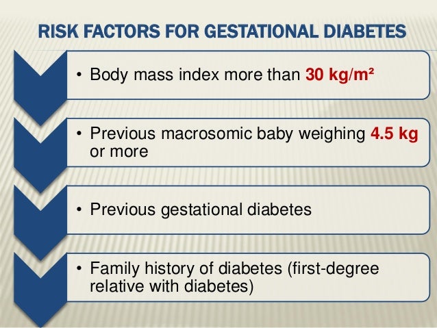 Diabetes Risk Factors Diabetes Risk Factors