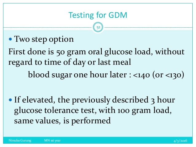 test 4.3 glucose blood diabetes Gestational