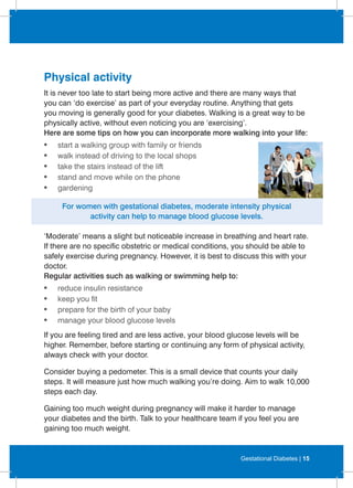 Gestational diabetes booklet | PDF