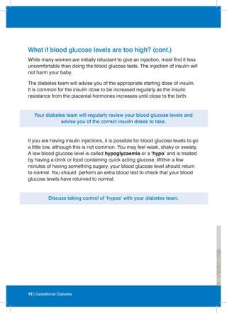 Gestational diabetes booklet | PDF