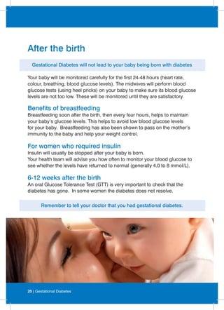 Gestational diabetes booklet | PDF