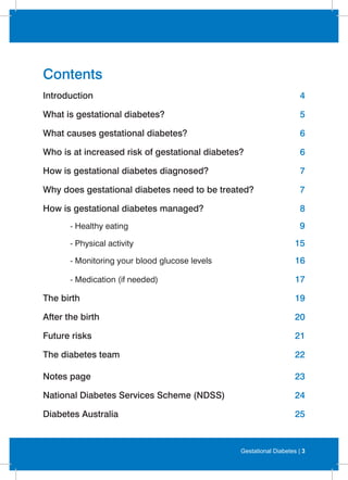 Gestational diabetes booklet | PDF