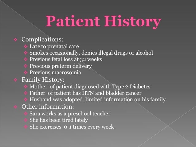 case study type 2 diabetes mellitus