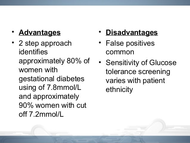 for blood test fasting glucose diabetes mellitus Gestational