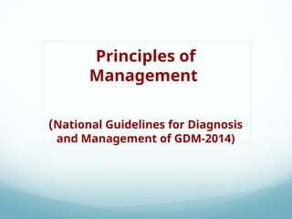 Gdm Powerpoint Gestational Diabetes Mellitus Presentation | PPTX