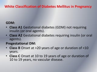 Gestational diabetes mellitus dr. sandesh, dr anupama, dr sundar | PPTX