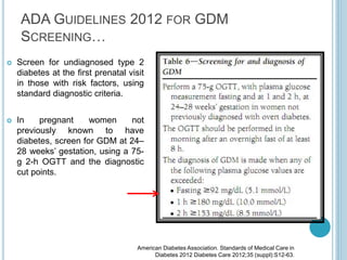 Gestational diabetes mellitus by sushant | PPTX