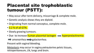 Pstt GESTATIONAL TROPHOBLASTIC DISEASE...pptx