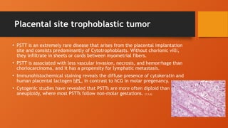 Pstt Gestational Trophoblastic Diseases GTNs .pptx