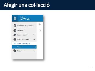 Afegir una col·lecció
61
 