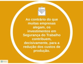Safemov Consulting - 5 Razões para Prevenir Acidentes do Trabalho.