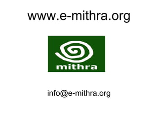 www.e-mithra.org [email_address] 