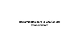 Gestión Conocimiento