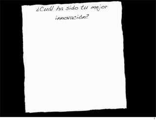 Gestión de la Innovación