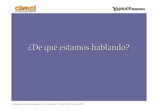 Gestión Social de Información 