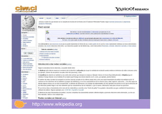 Gestión Social de Información 