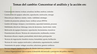 Gestión Administrativa del Cambio Organizacional: Estrategias y Claves ...