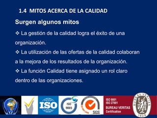 Algo de la sección de calidad